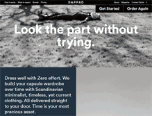 Tablet Screenshot of dappad.com